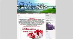 Desktop Screenshot of fiskebiten.com